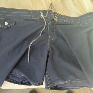 Navy Blue Board Shorts